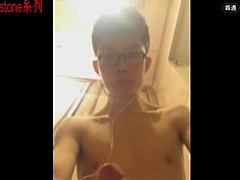 Solo guy strips on webcam