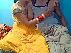 Saree-clad village bhabhi gets fucked