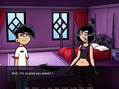 Danny Phantom和Amity的SBR哥特性爱。