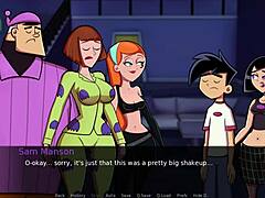 Danny Phantom和Amity的SBR哥特性爱。