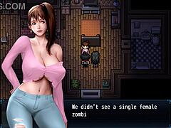 Big-boobed MILF leads 3D animated zombie apocalypse in Visual Novel style