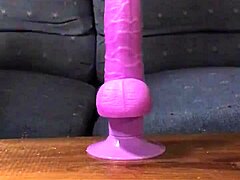 Bewildered MILF enjoys sex toys