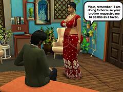 Aunty Lakshmi's intimate exploration continues