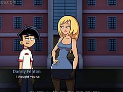 Danny Phantom约了一个约会。