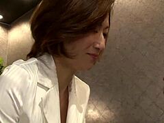 Beautiful Japanese MILF in action